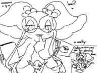 artist:cotton audino character:audrey freckles glasses pokemon // 800x600 // 109KB