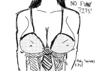 angry breasts cleavage tie // 800x600 // 90KB