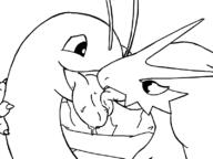 artist:capn blaziken drool kiss meganium pokemon // 800x600 // 56KB