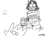 artist:bicho-san cosplay costume halloween mummy sivu // 798x598 // 43KB