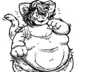 artist:grim catgirl catty fat undertale // 800x600 // 114KB