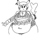 anthro artist:onoff fat pikachu pokemon // 798x598 // 83KB