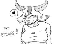 cow furry nipple_outline sweater // 800x600 // 58KB
