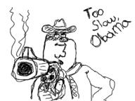 cowboy_hat family_guy gun peter_griffin revolver smoke tagme unknown_artist // 800x600 // 81KB