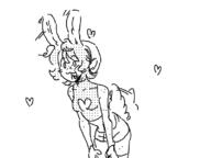 artist:bunniey bunniey heart wagging_tail // 800x600 // 40KB