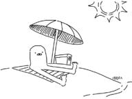 artist:reshig beach gondola umbrella // 800x600 // 42KB