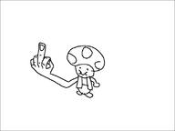 mario middle_finger tagme toad // 800x600 // 3.3KB