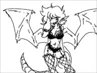 artist:awkwardmark dragon_girl lingerie tuna // 800x600 // 12KB