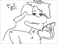 artist:sis cat hug petting sis tagme text // 800x600 // 8.4KB