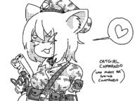 artist:reshig catgirl gun heart military_uniform nipple_outline sis // 800x600 // 67KB