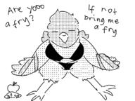 artist:crabapple bikini bird furry pigeon // 800x600 // 57KB