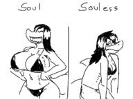 alternate_breast_size bikini comparison gertrude shark soul_soulless typo unknown_artist // 798x598 // 93KB