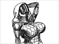 artist:tali_anon breasts cloak helmet huge_breasts mass_effect tali'zorah video_game // 800x600 // 14KB