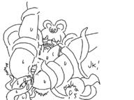 anal artist:2x band-aid blush femx lulu suckling tentacles // 798x598 // 74KB