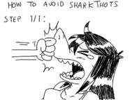 artist:mariogrant crying fist gertrude punch shark sharp_teeth trivia // 798x598 // 113KB