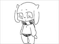 anthro artist:pee character:milk chibi collar flat_chest floppy_ears furry goat horns panties panties_only short_tail underwear underwear_only // 800x600 // 5.0KB