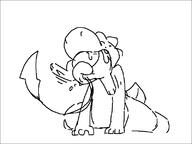 artist:mienvian drool eating pokemon raichu vore yoshi // 800x600 // 6.6KB