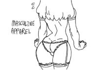 artist:dizzyspellss ass bulge demi lingerie trap // 800x600 // 58KB