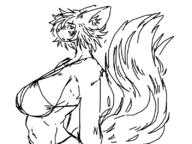 artist:grim bikini catgirl // 800x600 // 100KB