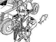 artist:caracal atv caracal fish military military_gear military_uniform there's_a_fucking_fish // 800x600 // 120KB