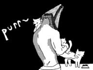cat petting pyramid_head // 800x600 // 42KB