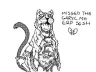 catgirl feral girl tiger_skin // 800x600 // 58KB