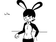 artist:thewurmer bowtie bunny_boy bunny_ears character:wurm mob_face reverse_bunny_suit // 800x600 // 29KB