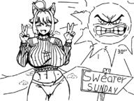 angry artist:stinko caracal sun sweater // 798x598 // 134KB