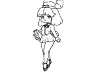 animal_crossing clipboard isabelle // 800x600 // 29KB