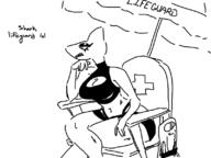 artist:sharko eyeshadow genderswap lifeguard_chair sharko // 800x600 // 50KB