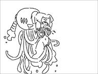 2x artist:awkwardmark cyclops lewd mona nsfw sex slime tentacle_monster_2x tentacles vaginal // 800x600 // 64KB
