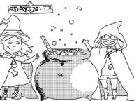 artist:Dooby cauldron cooking dooby halloween mooby october witch witch_hat witch_pot // 800x600 // 82KB