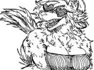 artist:grim furry sunglasses wolf // 800x600 // 172KB