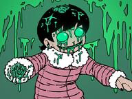 artist:sivu blood body_horror character:wurm color gore plush radioactive radioactive_teddy_bear_zombies slime video_game zombie // 800x600 // 395KB