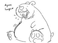 artist:bear bear laughing // 800x600 // 44KB