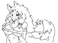 artist:2x furry refantasia sigourney wolf wolf_girl // 798x598 // 70KB