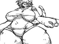 artist:grim catgirl chubby pokemon underboob underwear // 800x600 // 105KB