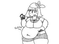 artist:onoff fat may pokemon rice_ball // 798x598 // 48KB