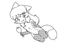character:averi chicken_leg eating fox furry // 800x600 // 43KB