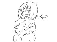 artist:sis chubby grabbing_belly nude sis sweat tits // 800x600 // 39KB