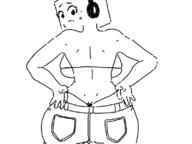 artist:dabs awkwardmark back bikini genderswap sideboob thong // 800x600 // 46KB