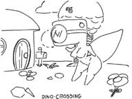 animal_crossing artist:toadguy chrome_dino gag // 798x598 // 36KB
