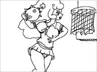 artist:truckguy basketball bomb erect_nipples pokemon skirt whimsi whimsicott // 800x600 // 11KB
