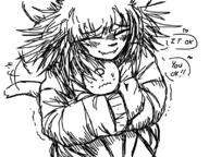 anon artist:grim catgirl furry hug lily // 798x598 // 169KB