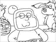 bomb bomberman brian_griffin family_guy peter_griffin stewie_griffin // 800x600 // 11KB