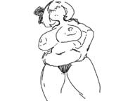 artist:may_anon bandanna fat large_breasts may nipples pokemon // 800x600 // 55KB