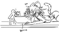 artist:grim bathtub catgirl lily water // 800x600 // 53KB