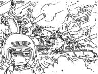 artist:reshig cannon helmet imperial_guard tank warhammer // 798x598 // 134KB