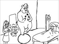 bear clapping happy hospital nurse sad sick tagme // 800x600 // 10KB
